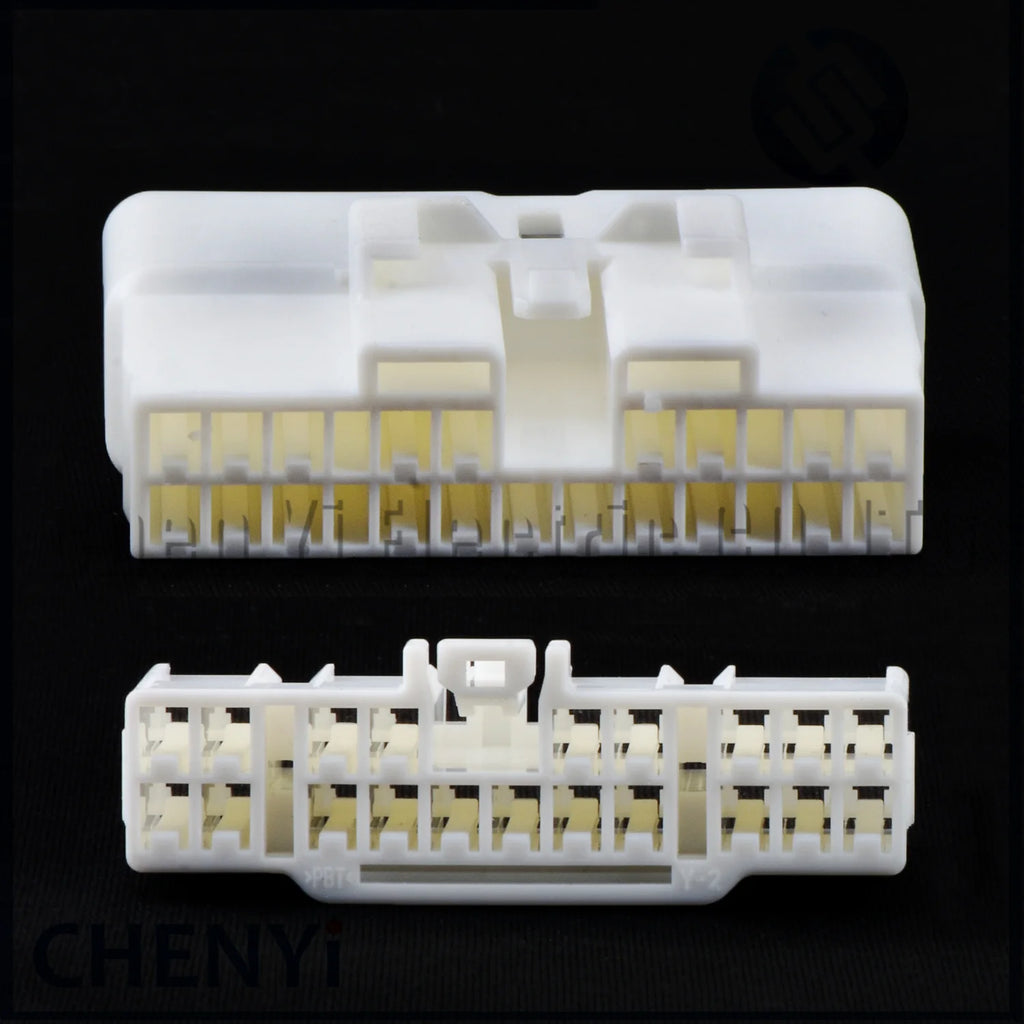 20 Pin Automotive Instrument panel assembly connector amplifier Wire harness plug MG641083 MG651080 7283-1200 For Toyota lexus