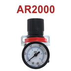 AR2000 Pneumatic Air Compressor Pressure Regulator Reduction Valve with 1/4'' Thread BSP and 4MM,6MM,8MM,10MM,2MM Fittings