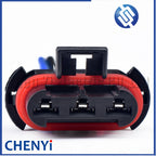 3 Pin Car waterproof connector Blower resistor electronic fan Wire harness plug 12124686 12124685 For Ford Mazda Buick Chevrolet