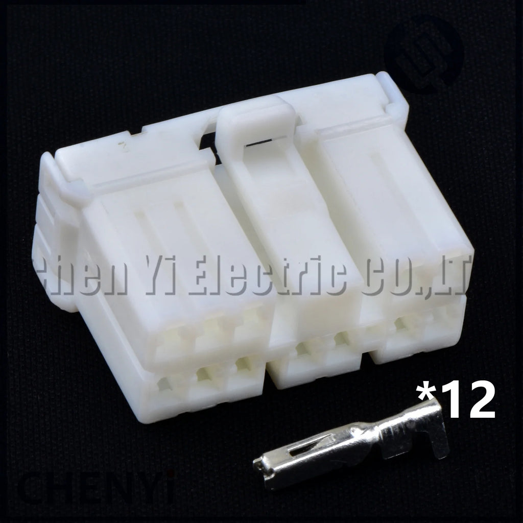 12 Pin female Automotive Connector Instrument module plug Elevator electrical plug 174933-1 173851-1 For Honda Hitachi