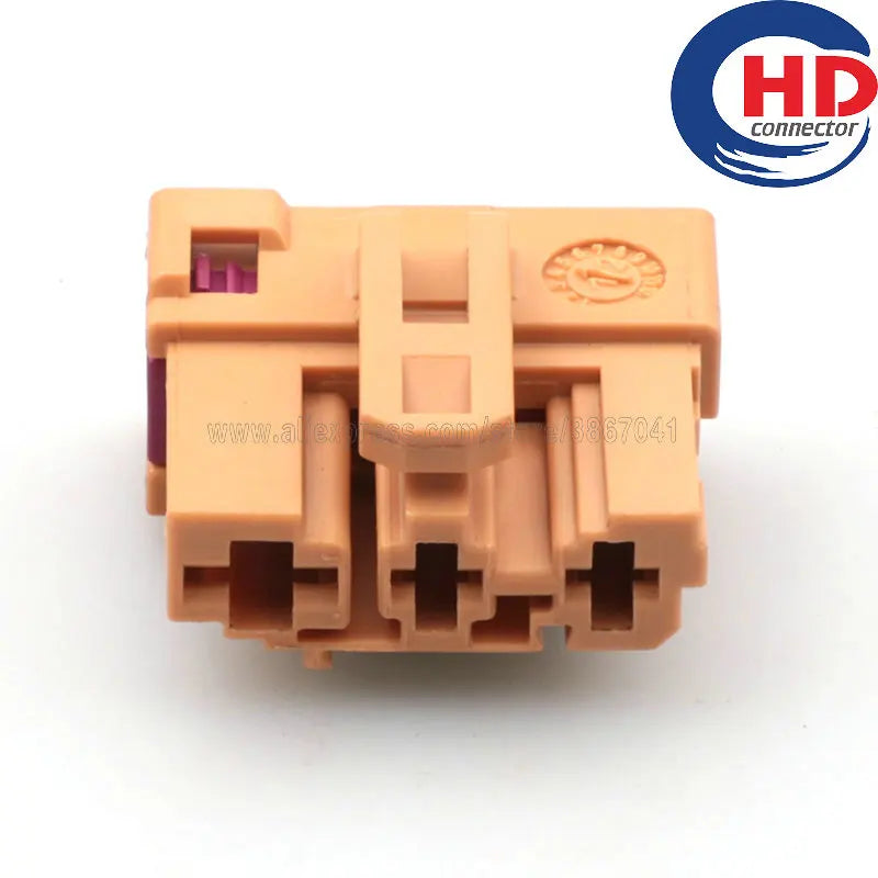 3pin auto waterproof electric plastic wire harness connector 1J0937713A 1J0937714