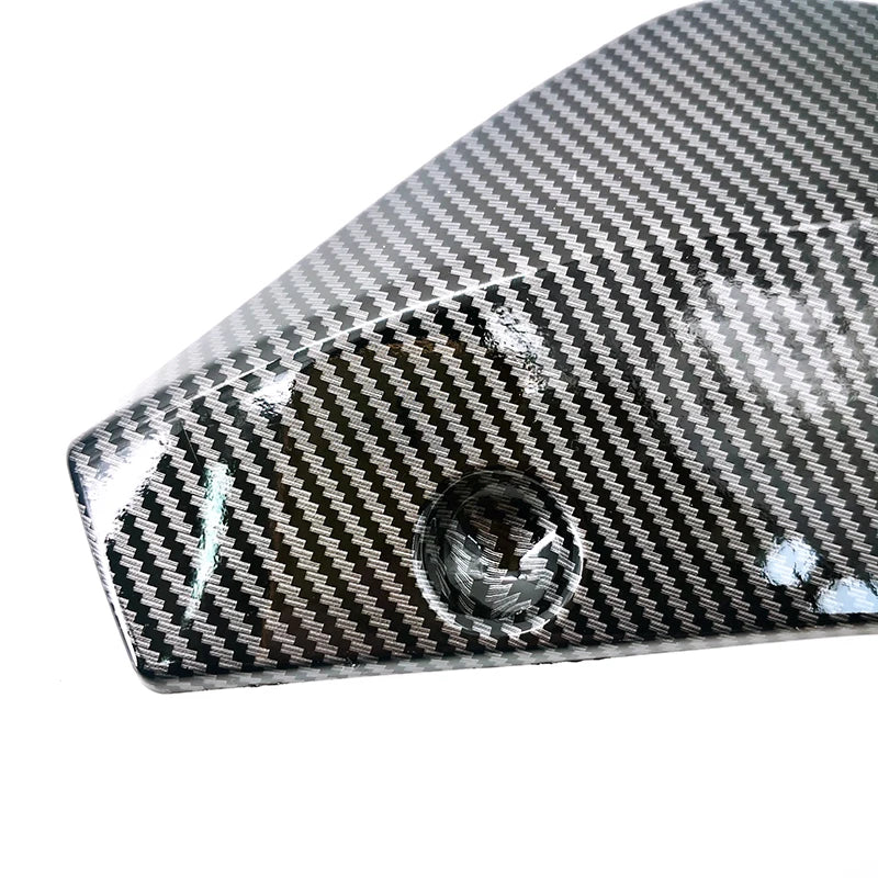 Universal Car Front Rear Bumper Strip Lip Spoiler Diffuser Splitter Scratch Protector Extension Carbon Fiber Winglets Side Skirt