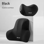 Comfortable Car Headrest and Lumbar Support Cushion for Office Home Chairs - Relieve Back Pain and Improve Posture Accessories