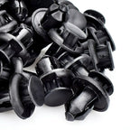 50 Pcs Car Bumper Retainer Clips Nylon Rivet Fastener Bumper Clip Retainer Screw Fender For Honda Door Trim Panel Retainer