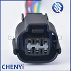 6 Pin way Automotive Connector Auto Socket Idle Motor plug PB535-06027 4G15 4G18 With Wire Harness Pigtail For Mazda evo