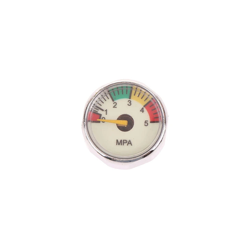 Air Mini Micro Pressure Gauge Manometer | Thread M10 M8 | 5MPA 10MPA 20MPA 30MPA 35MPA 40MPA 300BAR 3500PSI 5000PSI 6000PSI