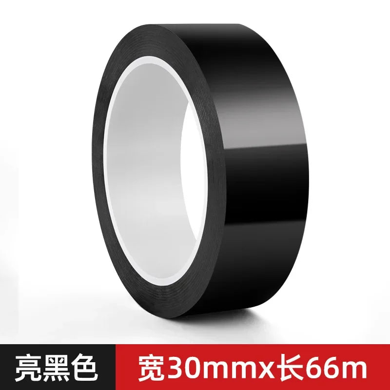 PVC Car Edge Protector Sticker Universal Fit for Automotive Window Trim and Side Molding DIY Bodywork Decoration Black Line Tape