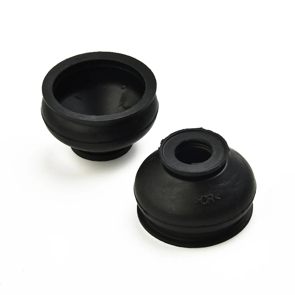 6 Pcs Universal Black Rubber Tie Rod End Ball Joint Dust Cover Car Suspension Steering Ball Joint Parts Accessories