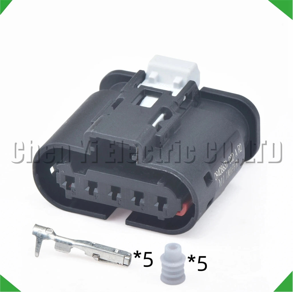 5-Pin Wire Harness Automotive Electromagnetic valve meter connectors harness