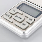 High Precision Mini Pocket Scale 500g/0.01g Portable Digital Jewelry Scale Accurate Small LCD Weighing Device for Easy Carry