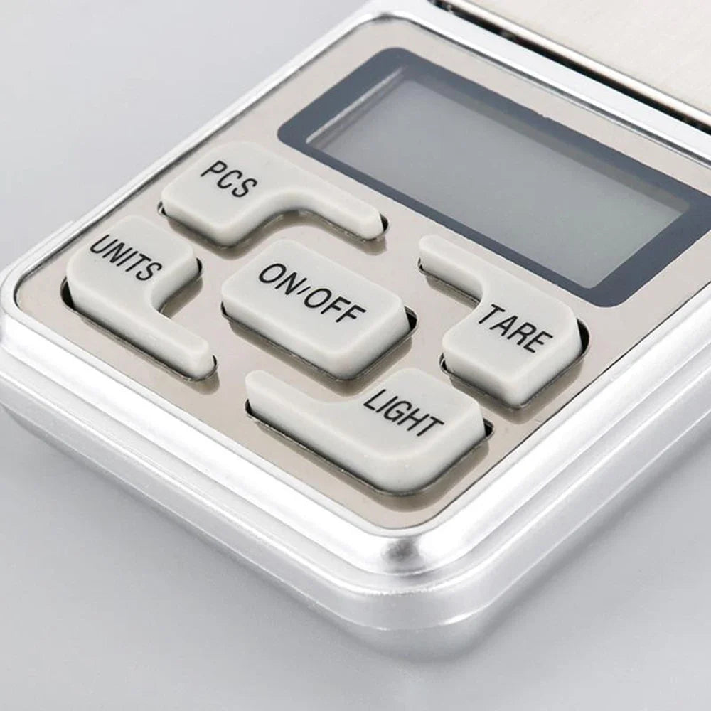 High Precision Mini Pocket Scale 500g/0.01g Portable Digital Jewelry Scale Accurate Small LCD Weighing Device for Easy Carry