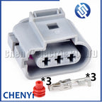3 Pin 3.5 mm Automotive Fog Lamp Light Socket Crankshaft Sensor Plug 1J0973723G 1J0 973 723G 1J0973723 1J0 973 723