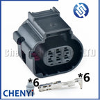 6 Pin Auto connector Car steering gear throttle taillight plug 4H0973713 4H0973713B 4H0973713C 4H0973713D 4H0973713E