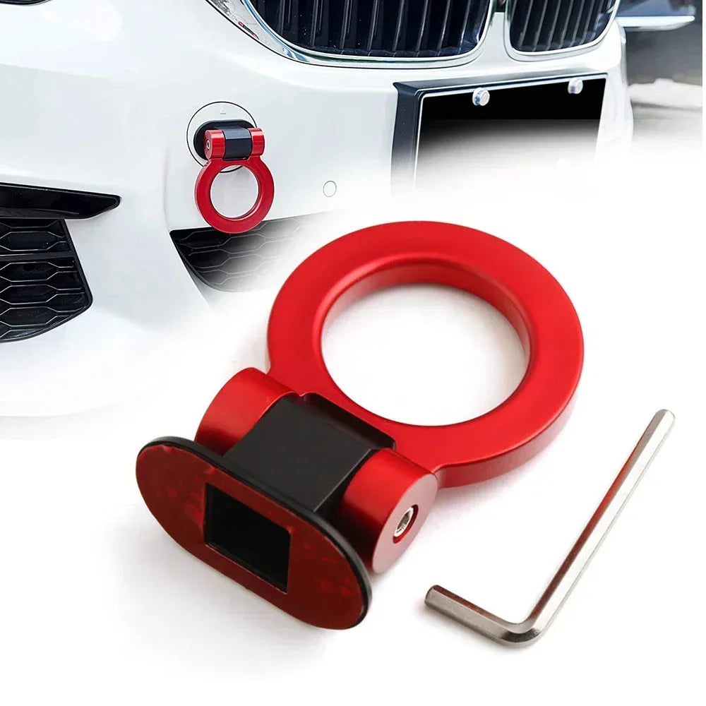 Car Simulation Tralier Tow Hook Kit ABS Bumper Sticker Adorn Universal Tow Hook Kit Auto Accessories Only for Decoration Amagi