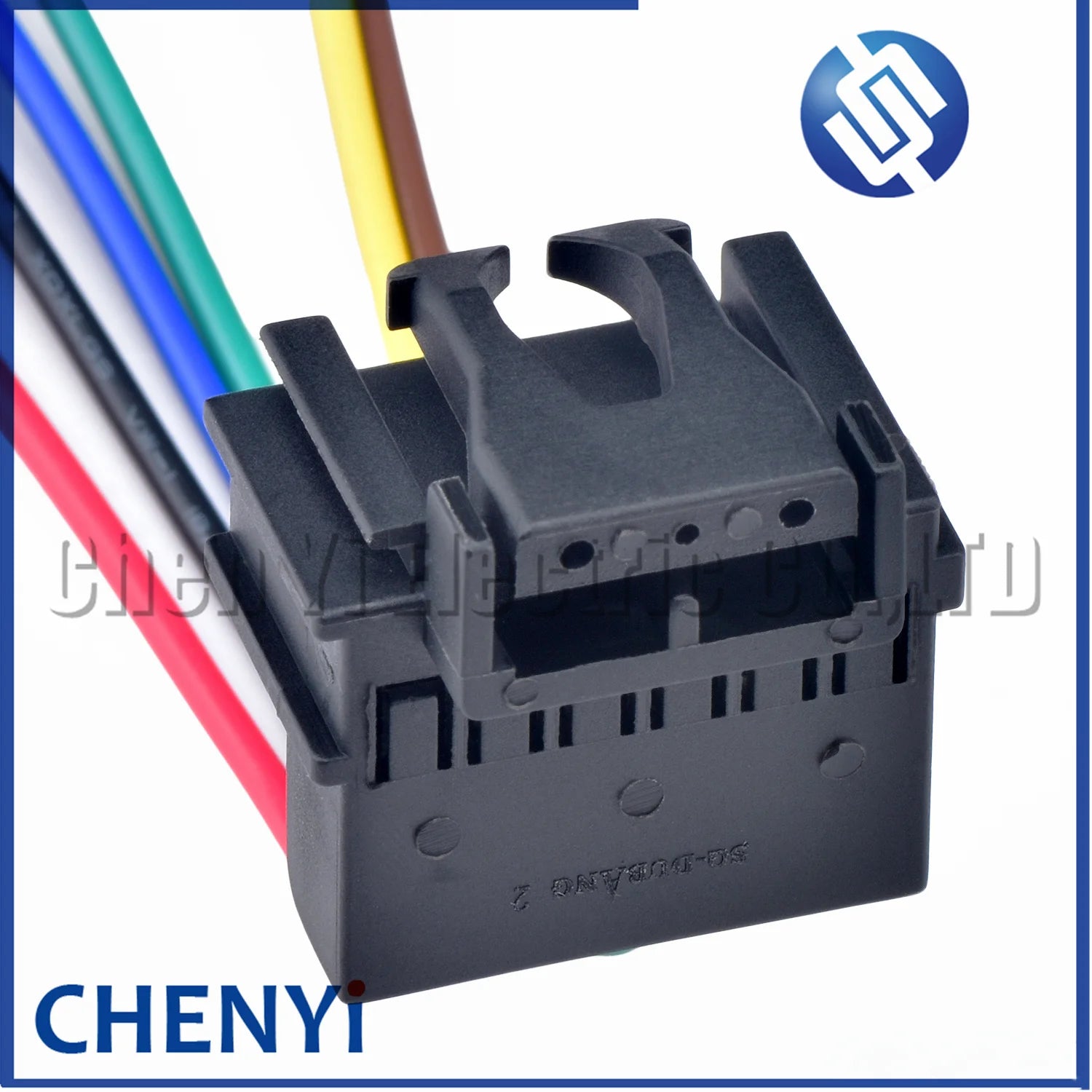 6 Pin Automotive connector socket rear lamp Tail light Wire harness plug 7701477989 7703297051 For Renault Clio II