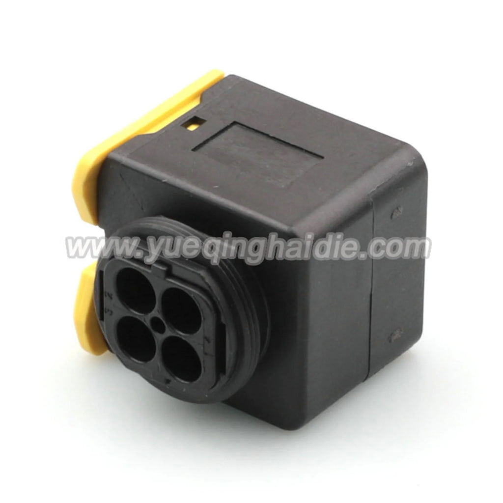 4 PIN 3.5mm Waterproof Male Female Connectors AC Assembly Car Wire Cable Adapter Auto Oxygen Sensor Plug 1-1703818-1 1-1418390-1