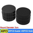 Double Sided Carpet Fixing Sticker Self Adhesive Car Carpet Fixed Patch Fastener Sheets Sofa Floor Foot Mats Anti Skid Grippers