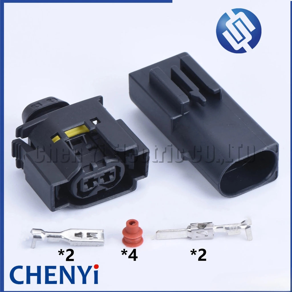 2 Pin 3.5mm 50290756 Automotive waterproof connector Ignition coil generator wiring harness plug 09441201 168 545 27 28