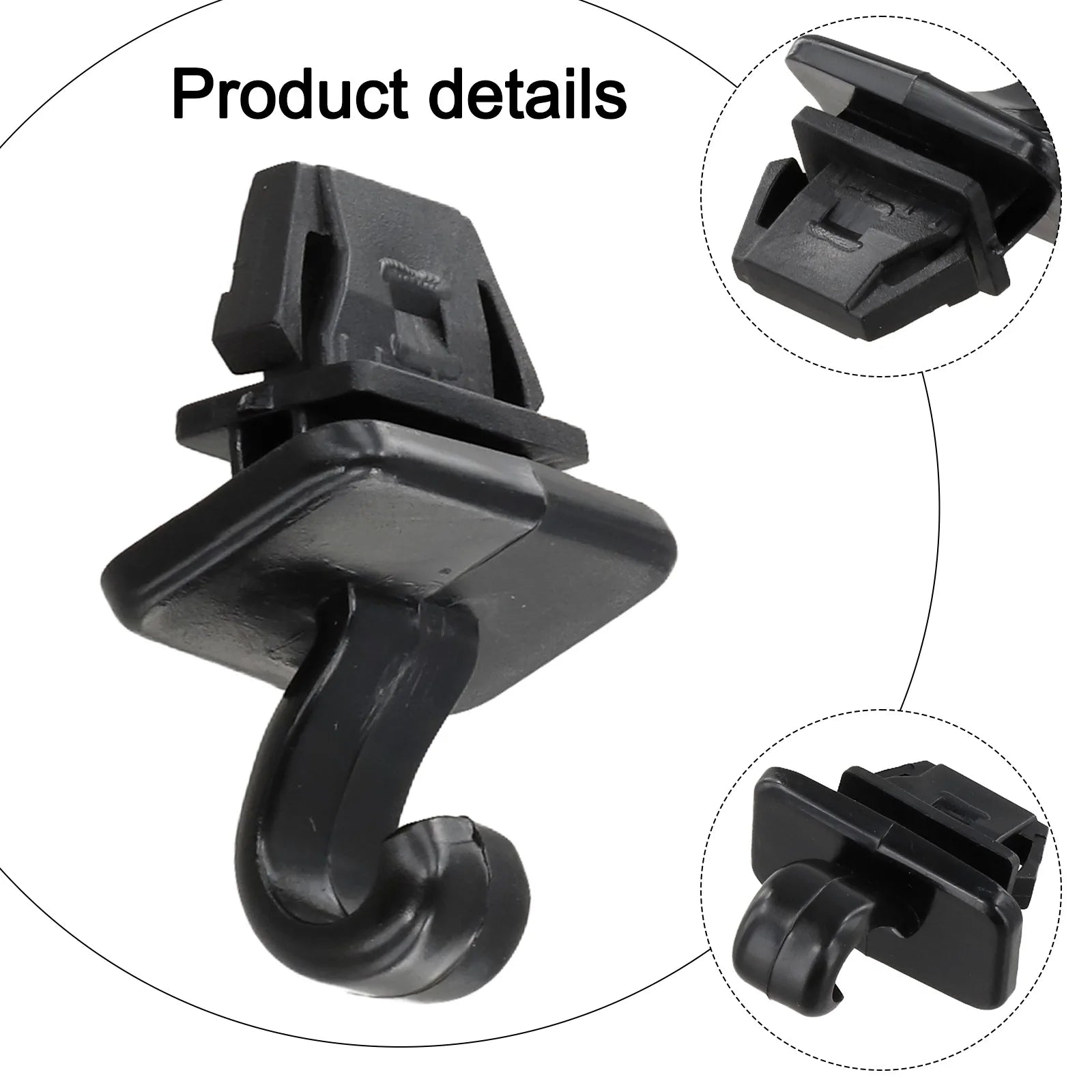 1PC Rear Sunshade Clip 20–24 Explorer Aviator W/ 2nd Row Blinds LB5Z-7800817-AA Window Sun Shade Hook Car Accessories