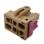 20 Sets 6 Pin 1J0937731A Automotive Wire Connector for Blower Motor Plug