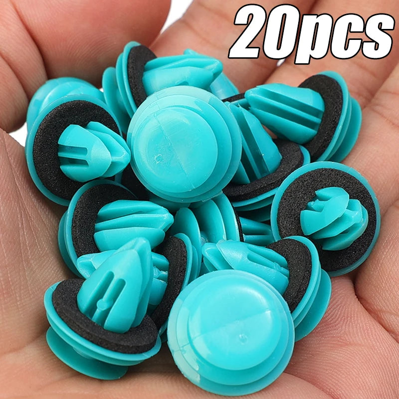 Green Nylon Retaining Clip for Toyota Bumper Door Buckle Car Interior Accessories Auto Vehicle Retainer Fastener Rivet 40/20pcs