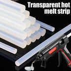 1-30PCS Transparent Hot Melt Glue Stick Strong Adhesive DIY Handmade Glue Stick Car Repair High Viscosity Hot Melt Glues Sticks