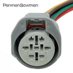 1 Set 7 Pin Car Headlight Lamp Assembly Electrical Cable Connectors Wire Harness Plug For Toyota Camry Lexus 6189-0127