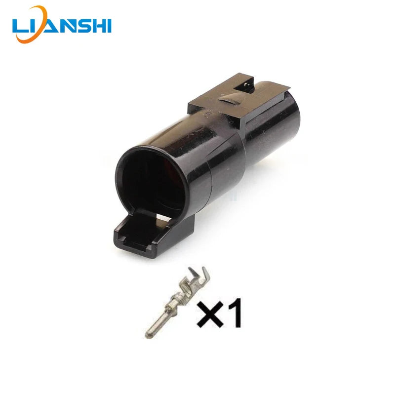 The DTHD04-1-12P male and female plug and the DTHD06-1-12S are suitable for automotive connectors with terminals