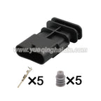 5Pin Connector Waterproof 1.2mm Male Female Connector Auto Air Flow Meter Sensor Cable Socket for Weicha 1-2141521-1 1-1718806-1