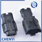 2 Pin Auto Daytime Running Lamp Female Male Automotive Waterproof Connector 7123-1424-40 for Hyundai Elantra MG610320 MG640322