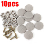 10/20Pcs Car Interior Roof Buckles Headliner Ceiling Cloth Fixing Screw Care Fabric Buckle Rivets Retainer Cap Repair Automotive