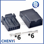 6 Pin Automotive connector Wire harness plug Socket 175507-2 345178-2 175506-2 776204-2