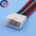 6 Pin Connector Unsealed 6.3mm Series Male Connectors Cable Plug Motorcycle Electrical Harnesses Wiring Harness