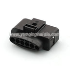 6 Pin 3.5mm female waterproof cable electrical pump connector ignition coil wire harness plug For VW Audi 1J0973726