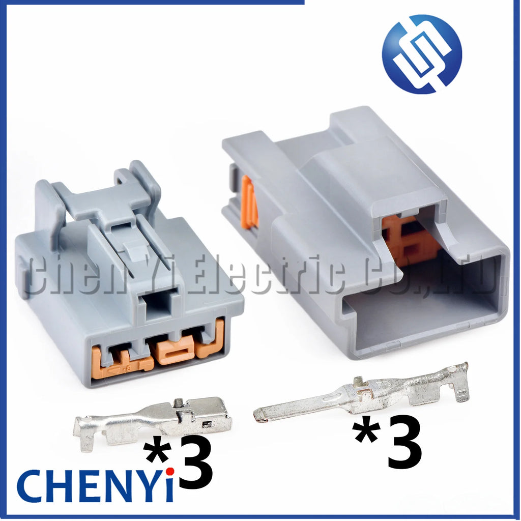 3 Pin Automotive connector harness plug male or female 7283-5563-40 7282-5563-40 with Pin For Ford Volvo
