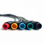 4/10Pcs M8 Waterproof Connectors 2/3/4/5/6 Pin, Male & Female Plug Socket Set, IP67 Wire Cable Connector Kit