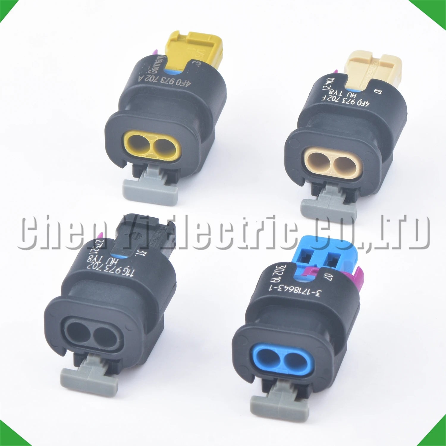2 Pin Automobile waterproof connector vvt solenoid Ignition coil plug 4F0973702A 4F0973...