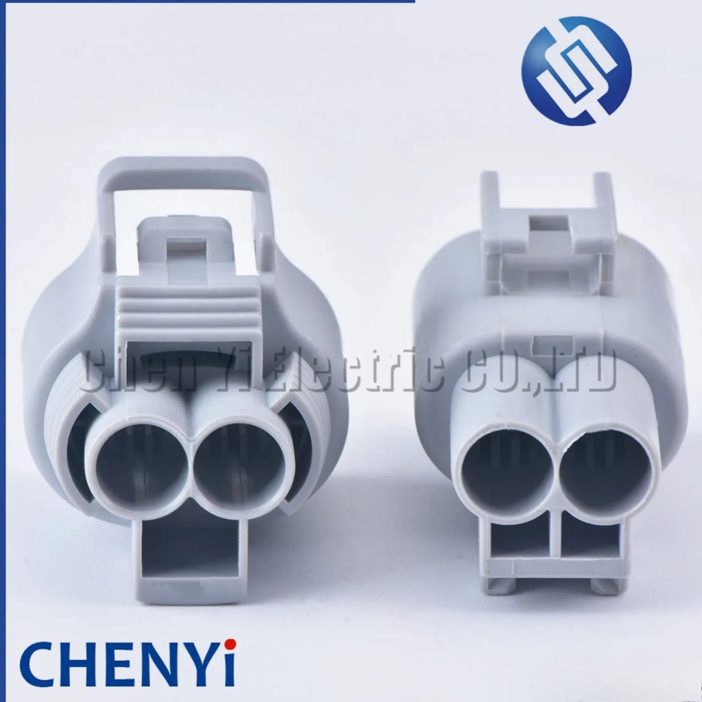 2 Pin Auto Waterproof Electronic Fan Connector Brake Booster Pump Assembly plug For Toyota Ford Focus Mazda 176142-2 76143-6