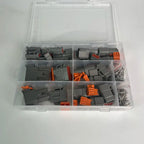 Deutsch DTM Series Sealed Connector Kit (DTM06 & DTM04) 1-10 Boxes - Automotive Waterproof Plug with Terminals & Pins for Truck