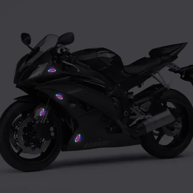 HL Motorcycle Car Light Solar Powered Simulated Dummy Alarm Wireless Warning Anti-Theft Caution Lamp LED Light Flashing Mode