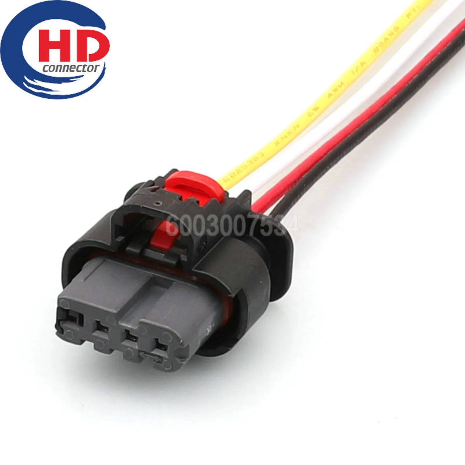 4 Pin Connector Waterproof 1.2mm Series Female Connectors Motorcycle Electrical Harnesses Wiring Harness 1-2203773-3 1-2296696-3
