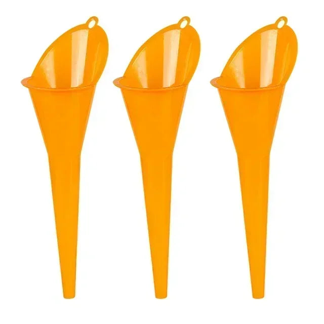 Car Long Stem Funnel Oil Fuel Filling Tools Anti-splash Plastic Oil Funnel Motorcycle Refueling Tools Auto Accessories Amagi