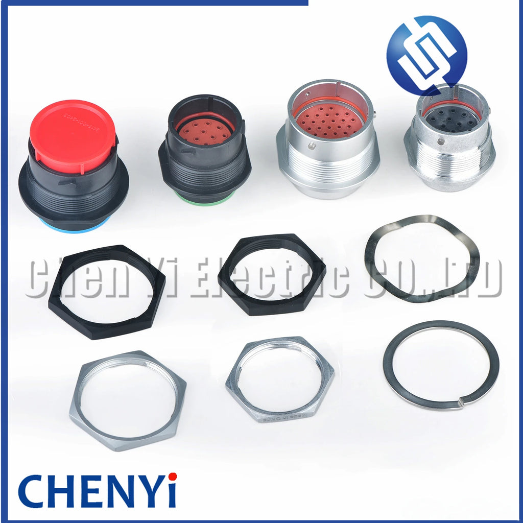 Circular connector fixed nuts grommet pad 2414-001-2486 2411-001-2405 2411-002-1805 112264-ZZ 114020-90 112263-90 For Deutsch