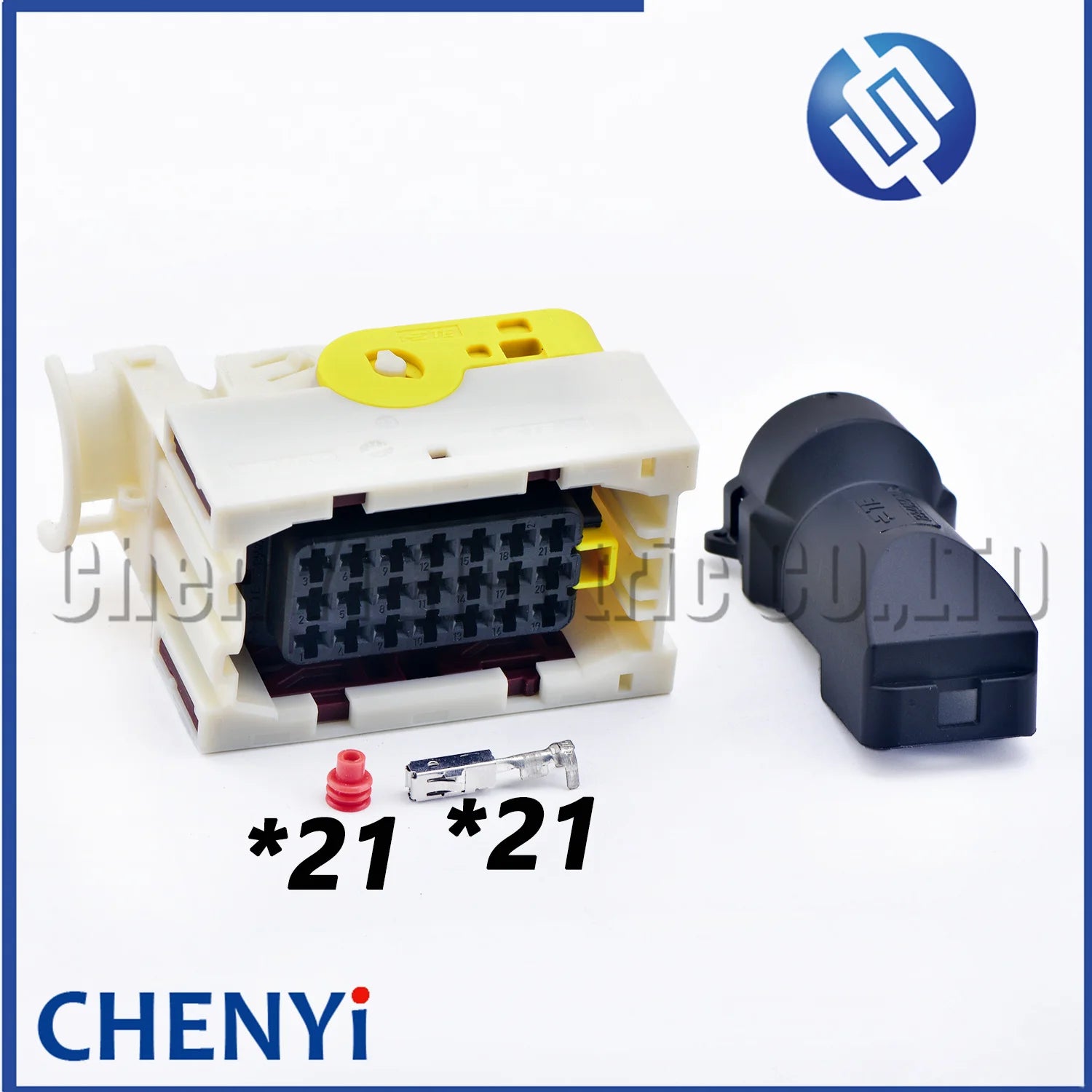 21 Pin Loader forklift 870H 856H 862H 886H 877H Variable box engine plug 1-1534127-1 2-1534127-1 Connector with Pin tail cover