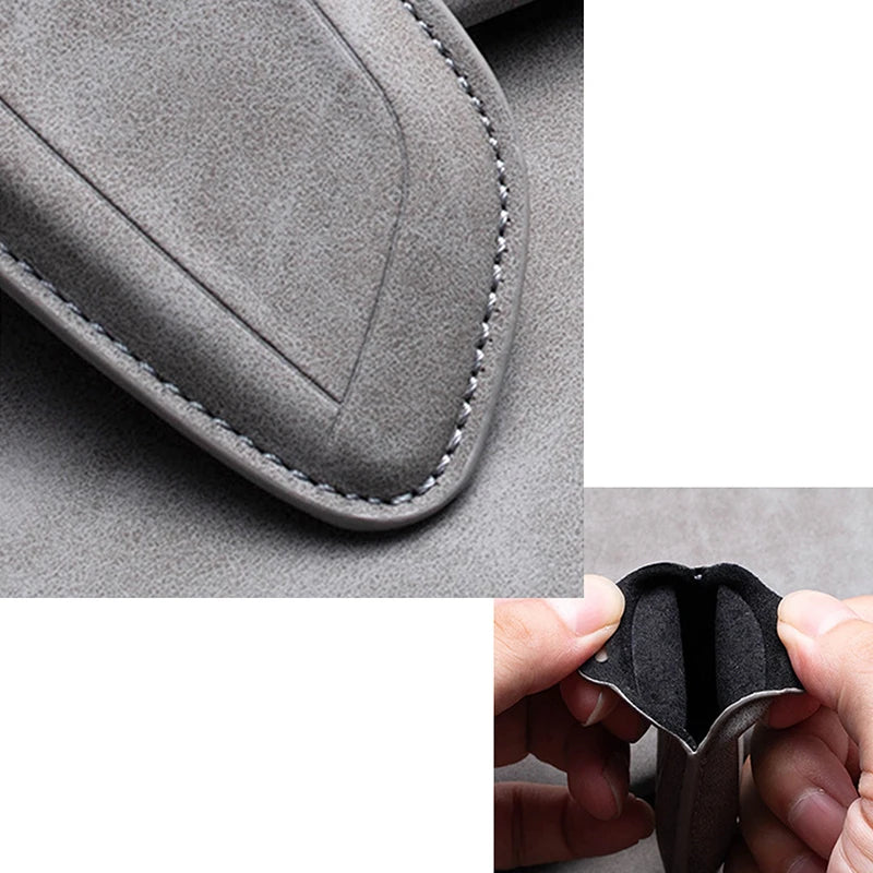 New Leather 4 Buttons Car Remote Key Case Cover for Zeekr 001 X 2021 2022 2023 for ZEEKR 001 009 Full Protector Fob Keychain