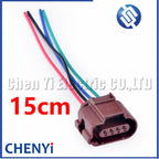 4 Pin Auto waterproof connector Car Pressure Oxygen O2 Sensor Wire harness plug 8K0 973 704A 8K0973704A 1K0973804A