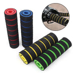 4Pcs/pack Motorcycle Handlebar Grip Universal Handle Bar Cover Brake Clutch Lever Soft Sponge Foam Grips Cover Motorcycles Grip