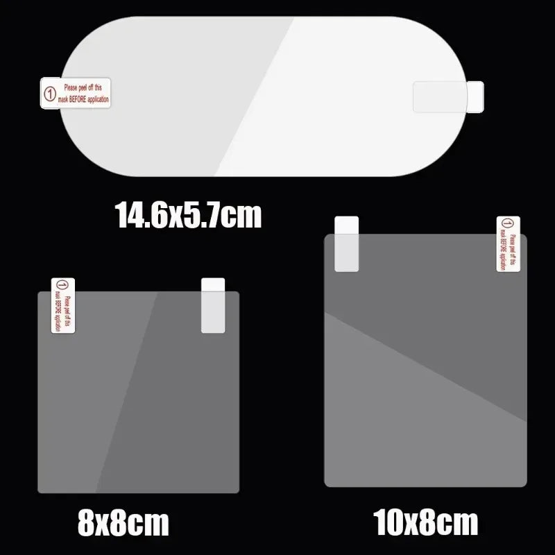 Car Electrostatic Sticker Auto Transparent Seamless Windshield Double-sided Stickers Paste Film for Car DVR Holder Bracket Hook