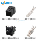 Automotive waterproof connector Connector 6.3 series high current 4p connector with terminal DJ70454-6.3-11/21