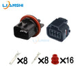 MG644345-5/MG654349-5 is suitable for the 8-pin plug-in automotive wiring harness connector plug of Hyundai  headlight assemb